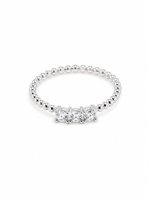 Anneau Idee Preziose dal 1987 Femme in Or blanc Zircone IP.AK18B/122